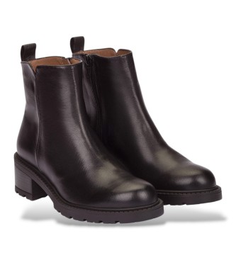 Wonders Botinas de Couro Alice preto
