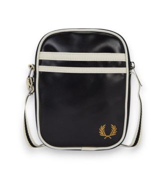 Fred Perry Small classic black crossbody bag