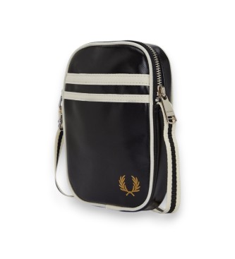 Fred Perry Small classic black crossbody bag
