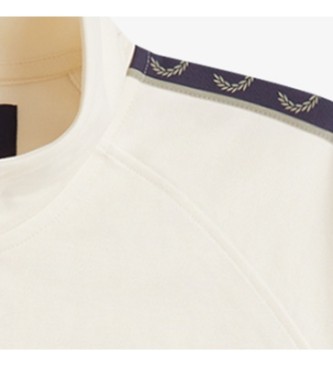 Fred Perry Tracksuit jacket with contrasting beige sports tape