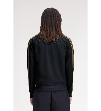 Fred Perry Tracksuit jacket with contrasting navy sports tape