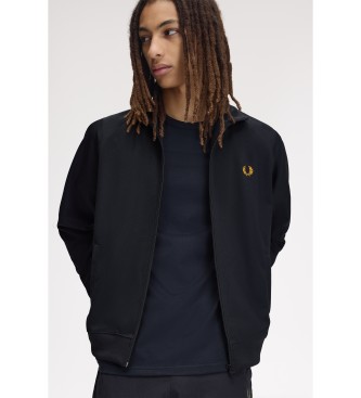 Fred Perry Tracksuit jacket with contrasting navy sports tape