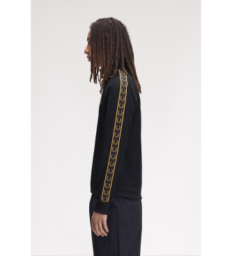 Fred Perry Tracksuit jacket with contrasting navy sports tape