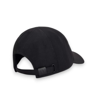 Fred Perry Casquette en nylon effet froissé noir