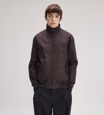 Fred Perry Giacca Harrington marrone scuro