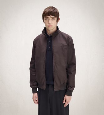 Fred Perry Giacca Harrington marrone scuro