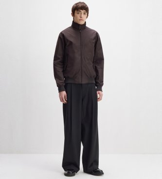 Fred Perry Giacca Harrington marrone scuro