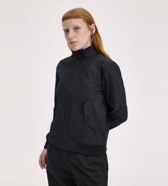 Fred Perry Black Harrington jacket