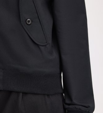 Fred Perry Black Harrington jacket