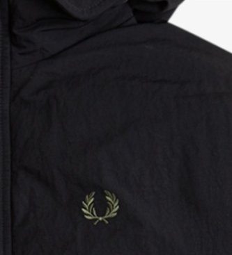 Fred Perry Piumino trapuntato nero