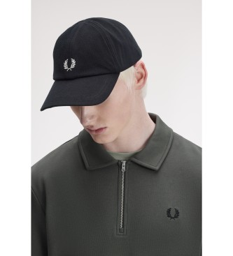 Fred Perry Casquette classique piqué noir