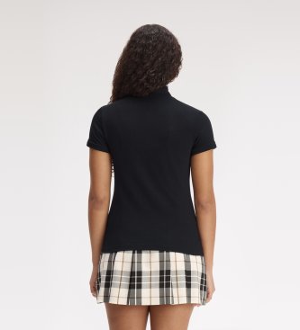Fred Perry Polo mit schwarzer Paspel