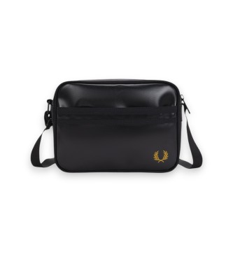 Fred Perry Classic crossbody bag in a bolder black tone
