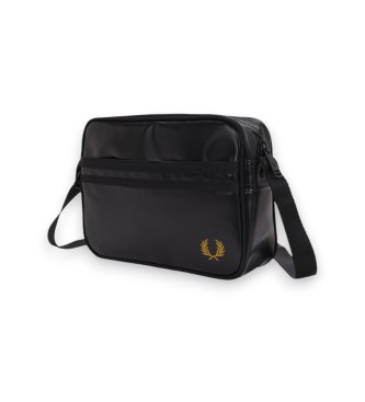 Fred Perry Classic crossbody bag in a bolder black tone