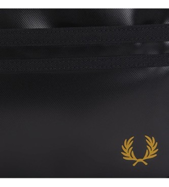 Fred Perry Classic crossbody bag in a bolder black tone