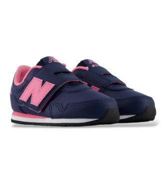New Balance Sapatilhas 323 Bungee Lace Hook & Loop azul-marinho