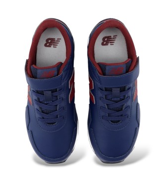New Balance Baskets 323 à lacet élastique et bride auto-agrippante bleu marine