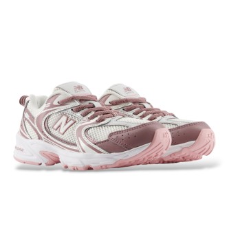 New Balance Pink 530 Bungee Lace sneakers