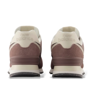 New Balance Sneakers 574 marrone ossido