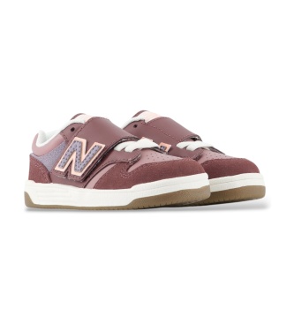 New Balance Sneaker B480 NEW-B Klettverschluss granatrot