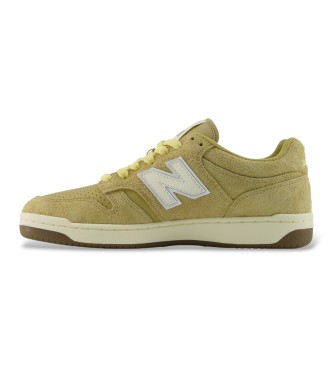New Balance Sapatilhas de pele 480P bege