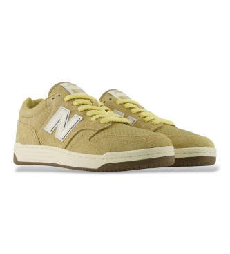 New Balance Sapatilhas de pele 480P bege