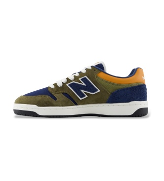 New Balance Ténis de pele 480P verde
