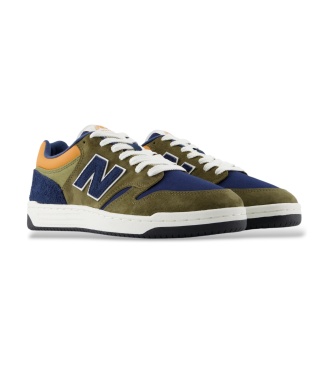 New Balance Ténis de pele 480P verde