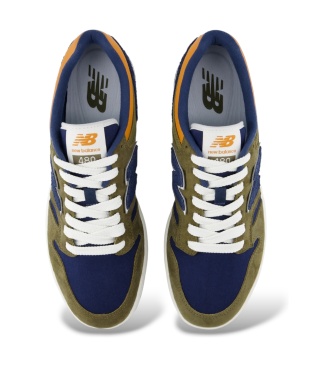 New Balance Ténis de pele 480P verde