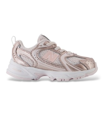 New Balance Baskets en cuir 530 Bungee Lace rose