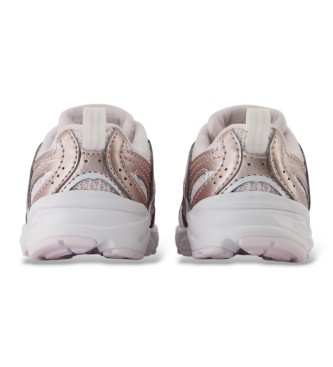 New Balance Baskets en cuir 530 Bungee Lace rose