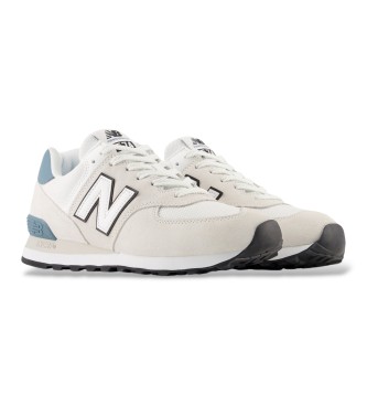 New Balance Chaussures en cuir 574 beige
