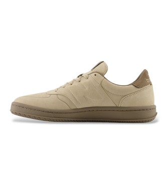 New Balance Baskets en cuir T500D beige