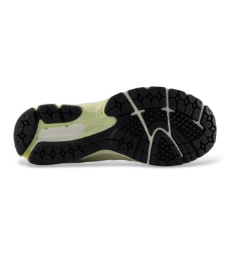 New Balance Baskets en cuir 2002R jaune citron vert