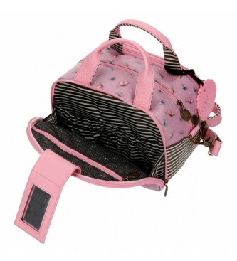 Joumma Bags Toilet bag Gorjuss with adjustable shoulder strap Somewhere pink -28x21x19cm