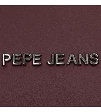 Pepe Jeans Pepe Jeans Bloat burgundy saco de ombro -26x16x7cm