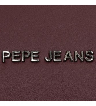 Pepe Jeans Bolso Pepe Jeans Bloat burdeos -27x26x16cm-