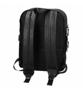 Pepe Jeans Pepe Jeans Scotch Computer Backpack black -27x36x12cm
