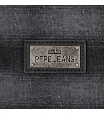 Pepe Jeans Pepe Jeans Scotch saco higiénico adaptável preto -26x16x12cm