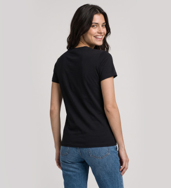 Guess Camiseta Logo Original Hotfix Preta