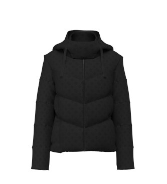 Guess Piumino corto Daisy con logo nero