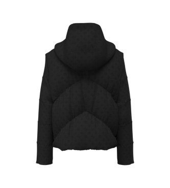 Guess Piumino corto Daisy con logo nero
