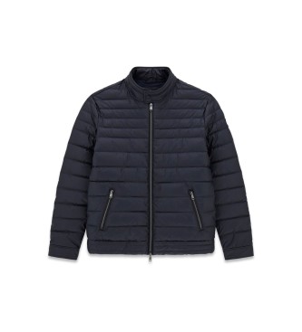 Guess Giacca Biker Aderente blu marino