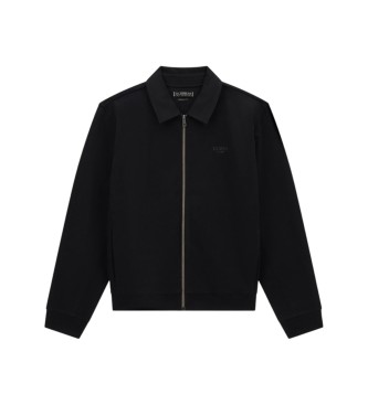 Guess Schwarze Jacke mit Reißverschluss