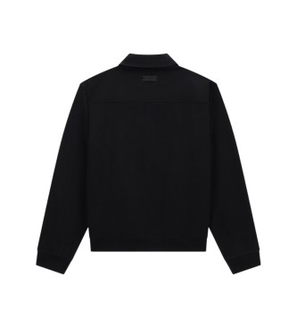Guess Schwarze Jacke mit Reißverschluss