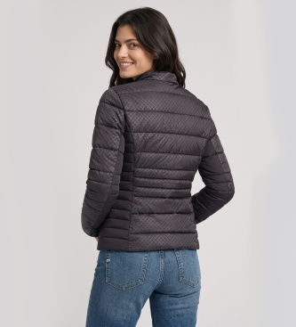 Guess Giacca Vona Rilievo Nero