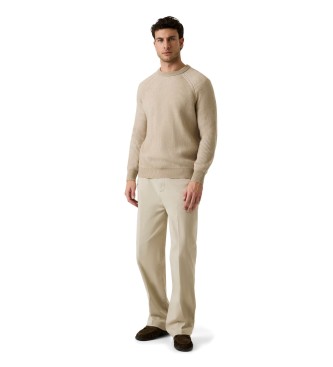 Guess Niro raglantrui met vanisè strepen beige