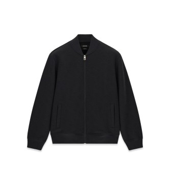 Guess Bomber-Sweatshirt Rover aus Köper schwarz
