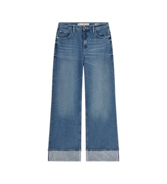 Guess Jeans Rey wide leg bleu