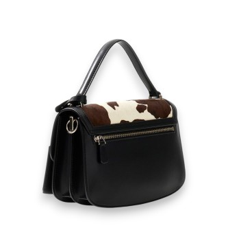 Guess Sac bandoulière convertible à rabat Audrey noir